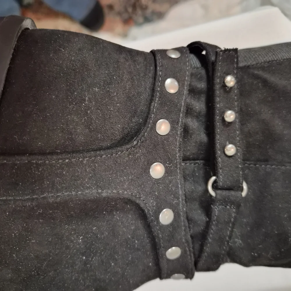Madeline Black Over the Knee Boots